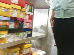Zajebisty rudej busty dziwki i sperma na nogach
