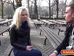 Piękna ruda laska super z samcem
