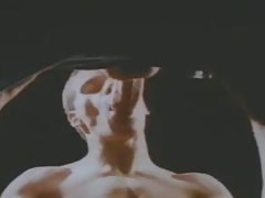 Namiętny seks z brunetką i łysym facetem