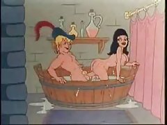 Busty kobiety używają sex zabawki i relaksacyjny, sex klasyczny strapon podczas pieprzenia