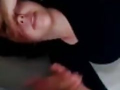 Asa akira online wytrysk na języku